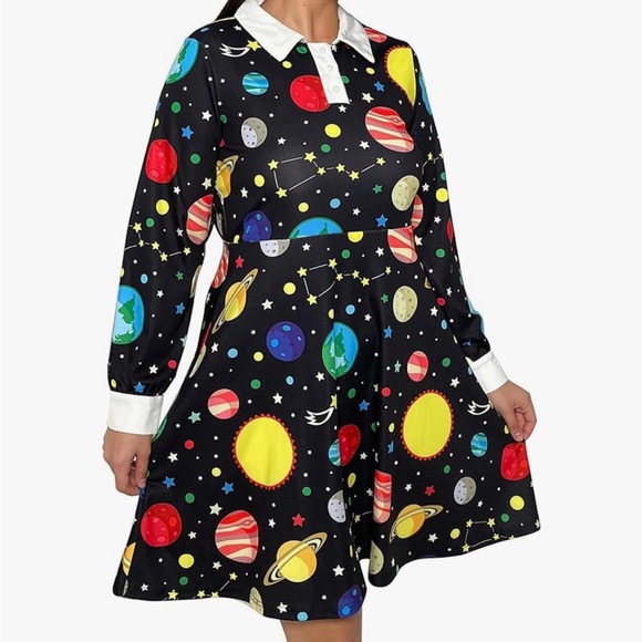 Miss Frizzle Astronaut Dress NWOT - Picture 3 of 8